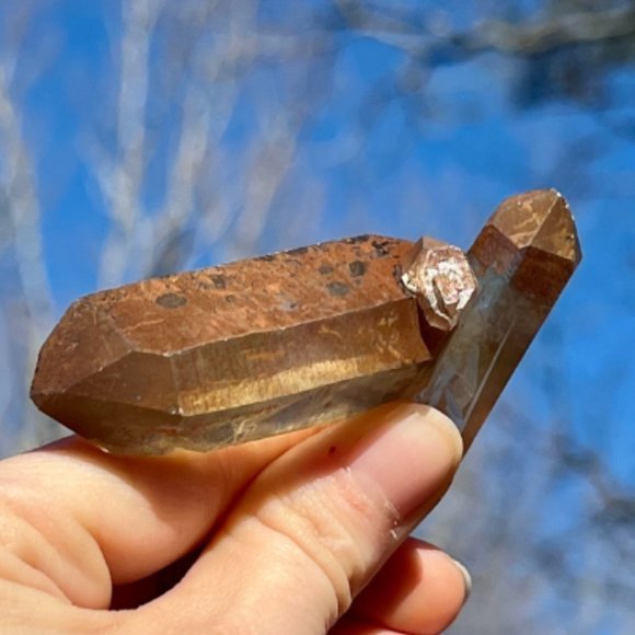 Crystals Other - Iron Covered Double Terminated Quartz